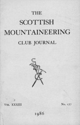 SMCJ Number 177 - Vol 33 - 1986 cover